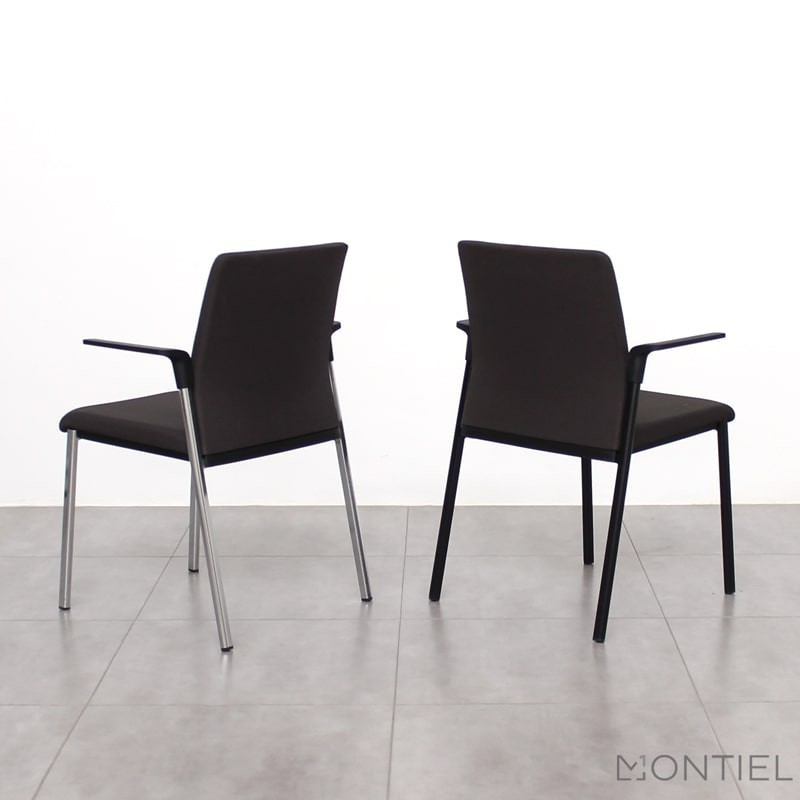 ▷ Pack 2 sillas Plural Tapizadas de Forma 5 - Oficinas Montiel