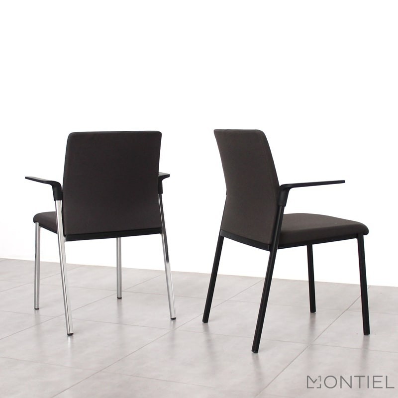 ▷ Pack 2 sillas Plural Tapizadas de Forma 5 - Oficinas Montiel