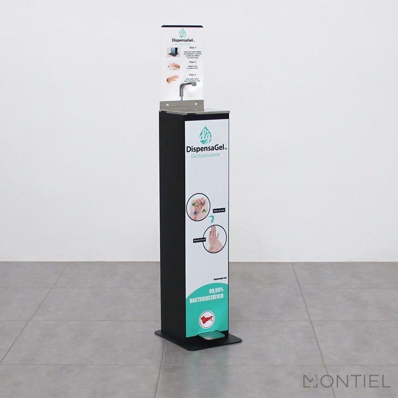 ▷ Dispensador de Gel Desinfectante con Pedal - Oficinas Montiel