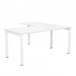 Escritorio en L Blanco Serie New