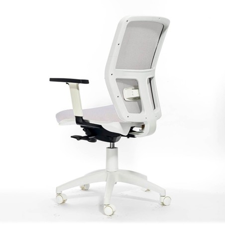Silla Ergonómica Blanca Parma de JDM Ismobel - Montiel