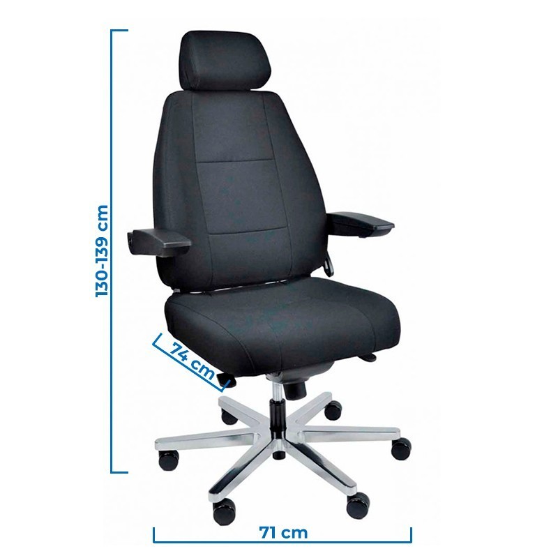▷ Sillón Ergonómico XXL Serie 24 de Herpesa - Oficinas Montiel