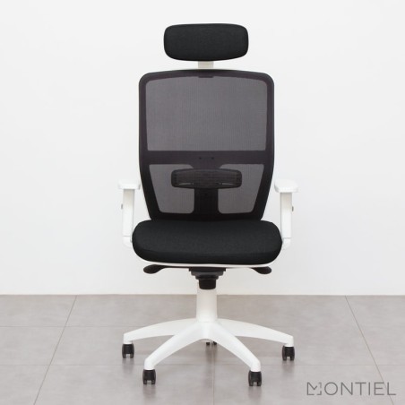 ▷ Silla Ergonómica Alice Black Respaldo Malla - Oficinas Montiel