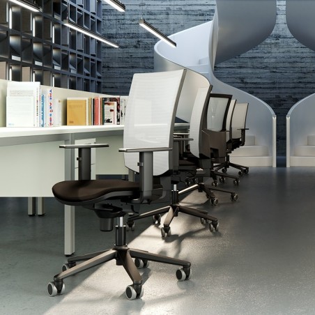 ▷ Silla Ergonómica Polo Malla de Somomar - Montiel