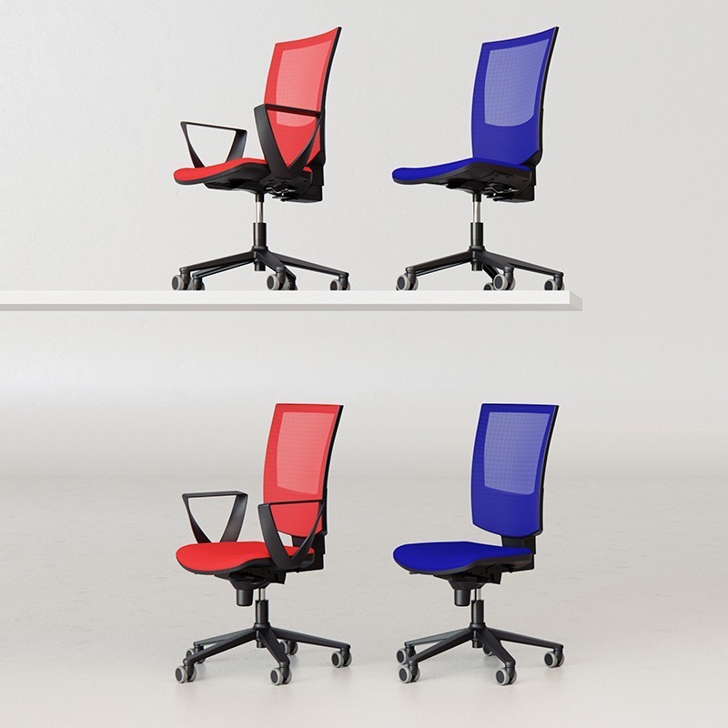 ▷ Silla Ergonómica Polo Malla de Somomar - Montiel