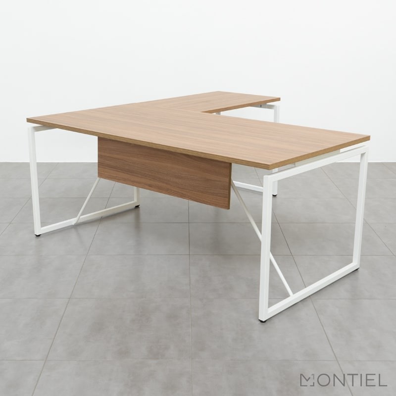 ▷ Mesa de Dirección en L  Daven de Kunna - Montiel