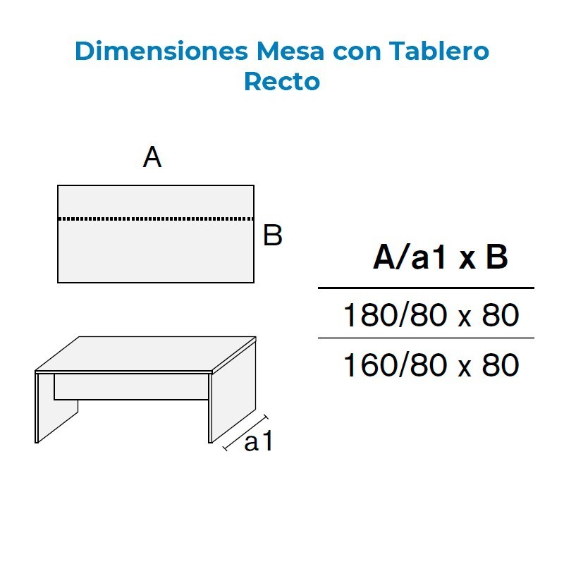 ▷ Mesa de Oficina Blok de Forma 5 - Montiel