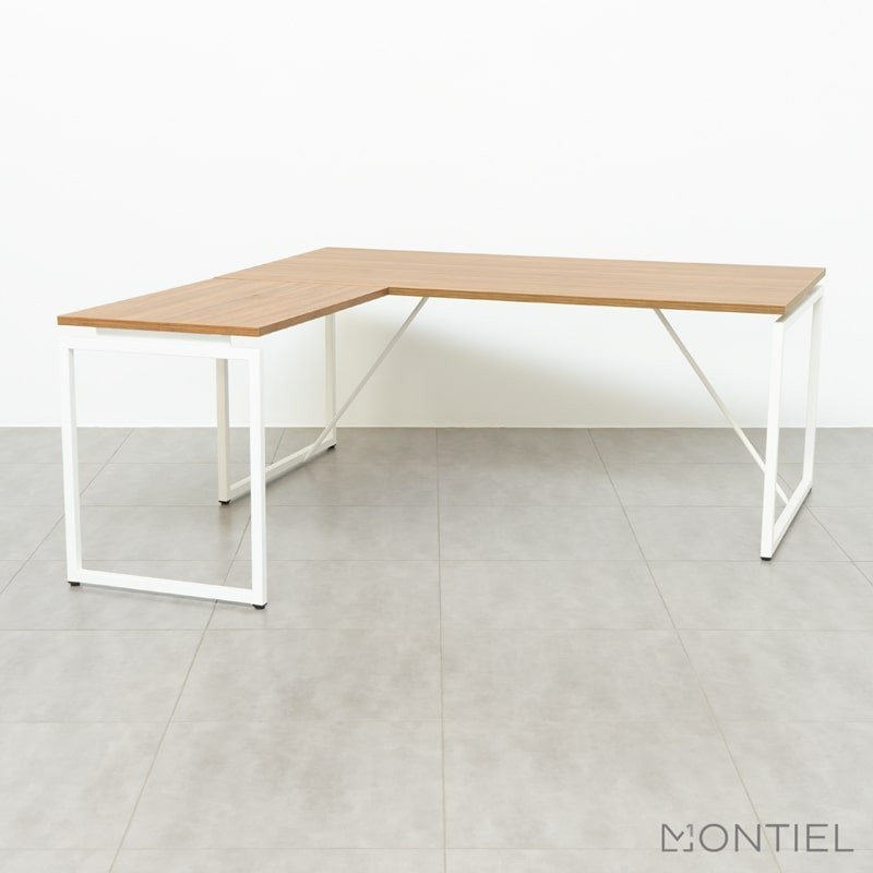 ▷ Mesa de Dirección en L  Daven de Kunna - Montiel