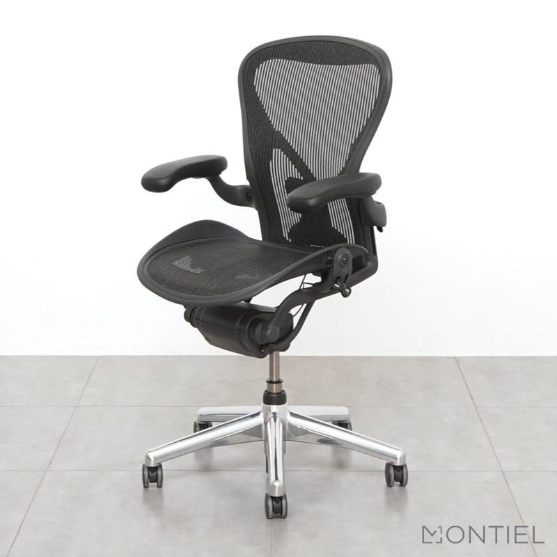 ► Silla Ergonómica Aeron de Herman Miller - Talla B - Montiel