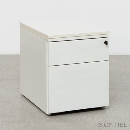 ▷ Cajonera Blanca Metálica Cajón y Archivo de Dynamobel