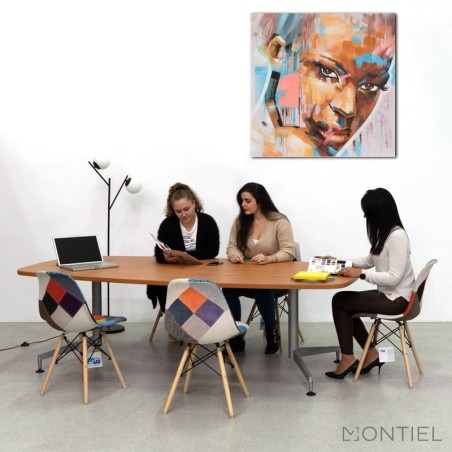 ▷ Silla de Diseño Akua Tapizada - Oficinas Montiel