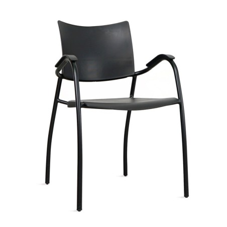 Silla Confidente Kena Negra 4 patas de Dynamobel