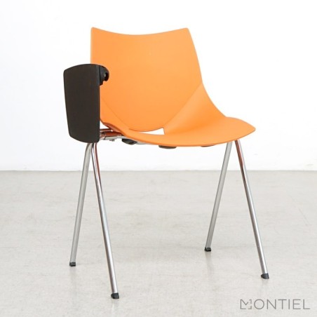 Silla Confidente Naranja Shell Ofiss Tecno-Ofiss - Montiel