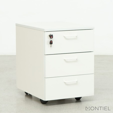 Cajonera con Ruedas y Llave 3 cajones Actiu - Montiel
