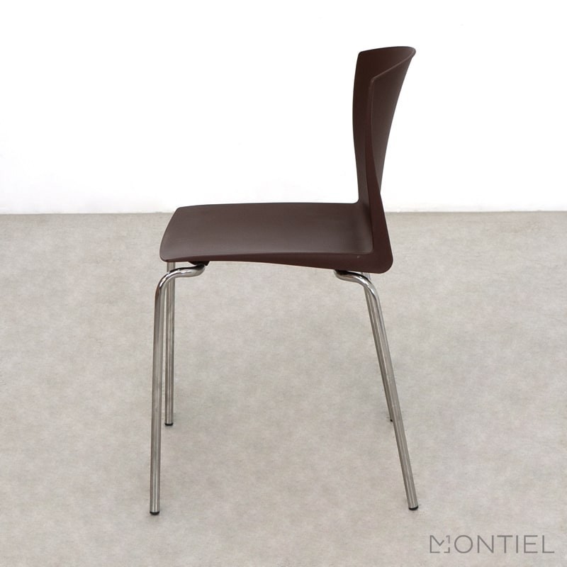 Silla Oficina Confidente Coral Marrón de Montiel