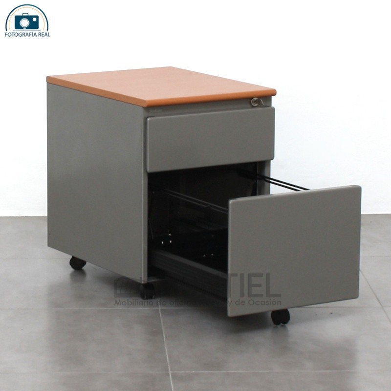 ▷ Cajonera Metálica con Ruedas de Steelcase - Montiel