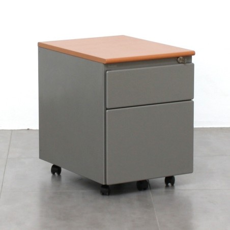 ▷ Cajonera Metálica con Ruedas de Steelcase - Montiel