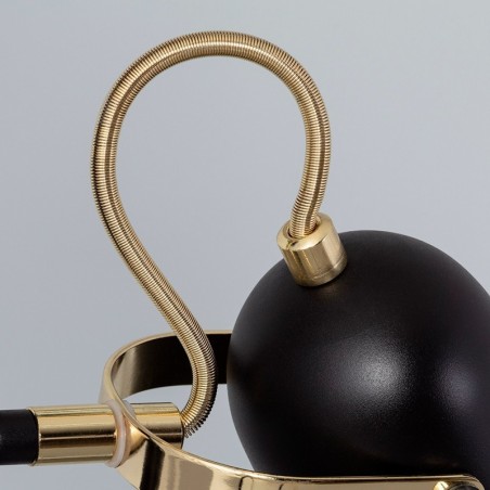 Lámpara de Pie 3 Focos Black Lotus - Montiel