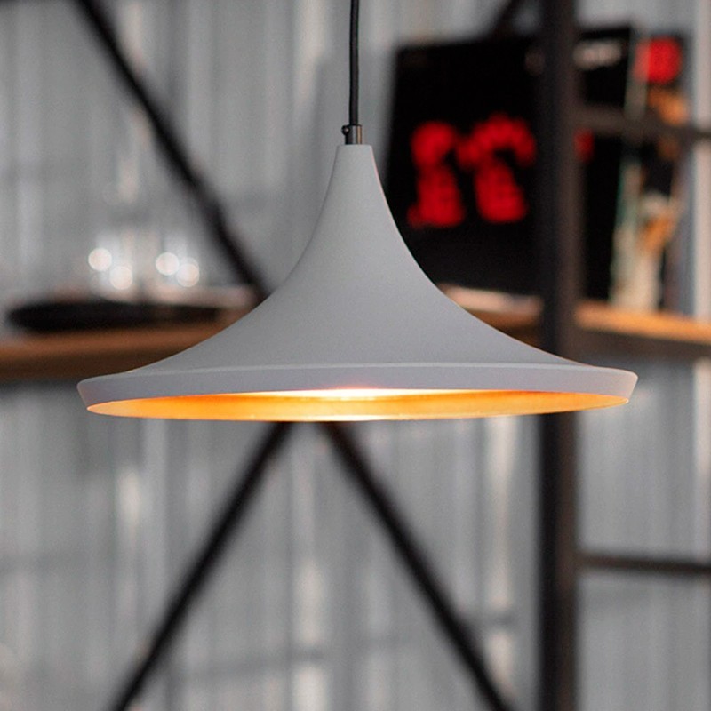 Lámpara de Techo Gris GreyBell - Montiel