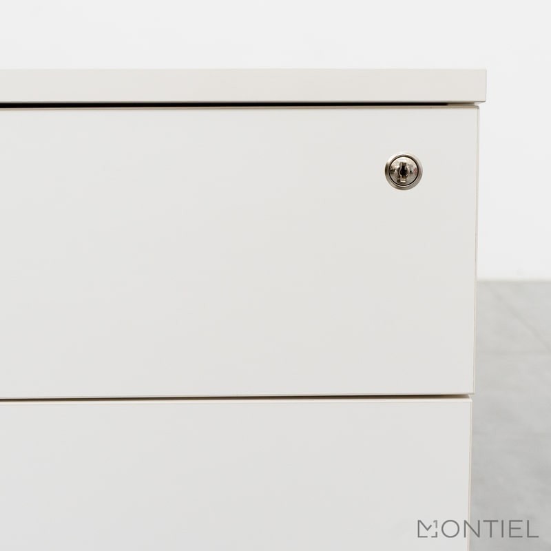 ▷ Cajonera Blanca 3 cajones de Forma 5 - Montiel