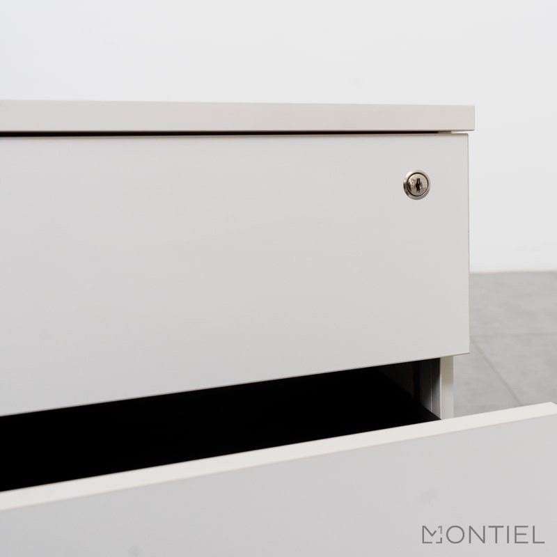 ▷ Cajonera Blanca 3 cajones de Forma 5 - Montiel