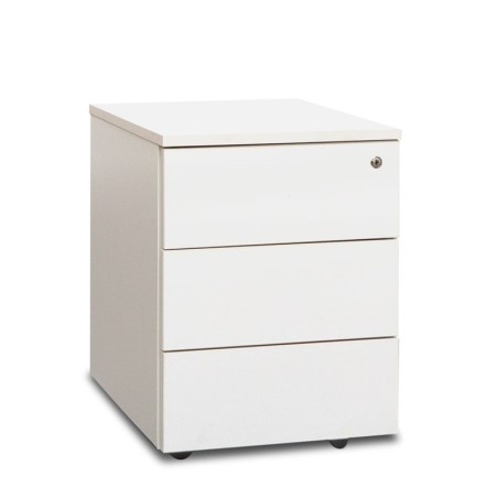 ▷ Cajonera Blanca 3 cajones de Forma 5 - Montiel