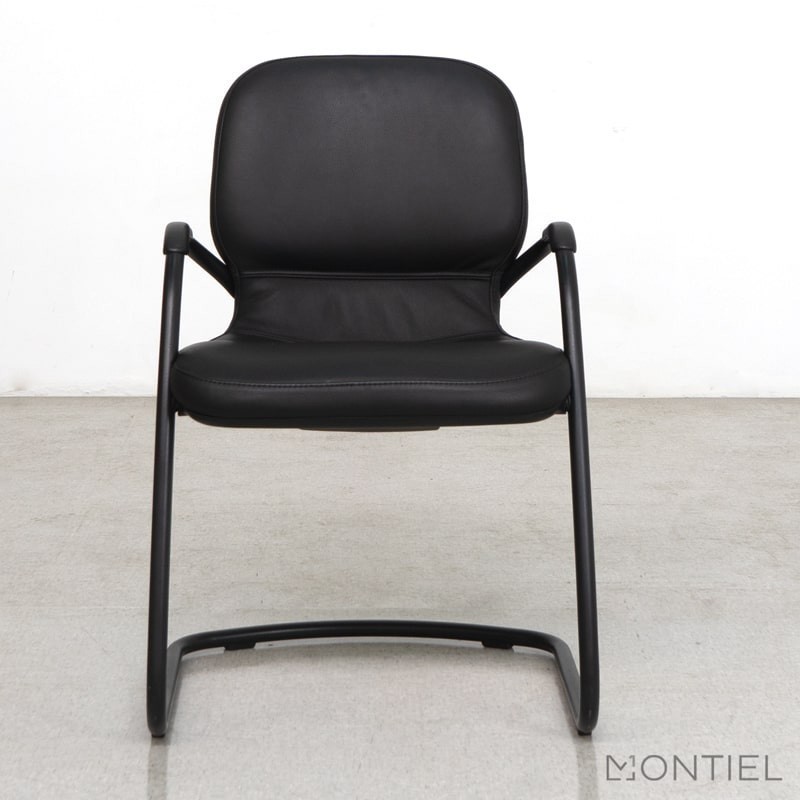 ▷ Silla Confidente Piel Sensor de Steelcase - Montiel