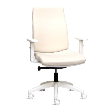 Silla Ergonómica Blanca Azores de JDM Ismobel - Montiel