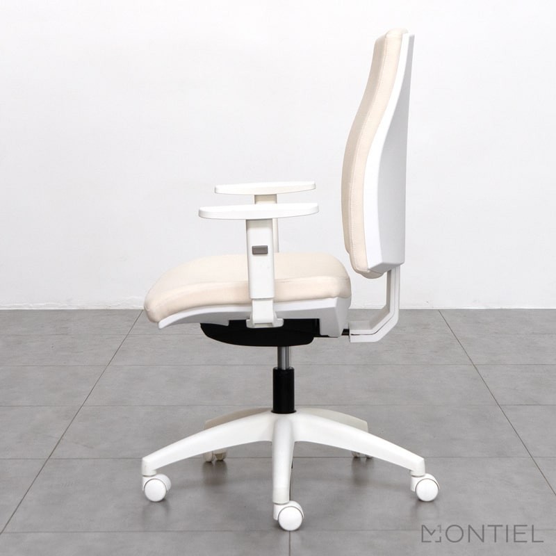 Silla Ergonómica Blanca Azores de JDM Ismobel - Montiel