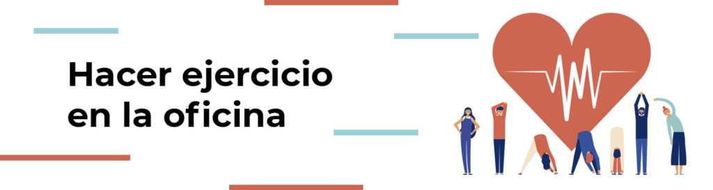hacer ejercicio en la oficina