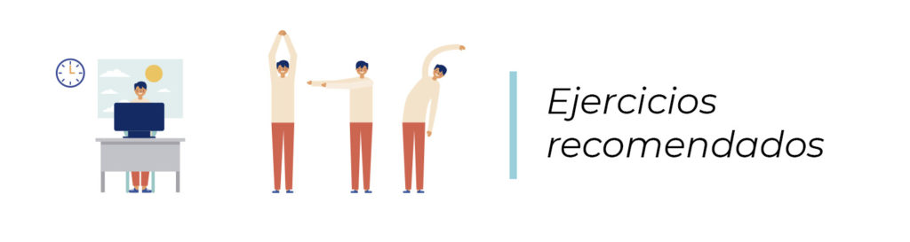 cómo hacer ejercicio en la oficina