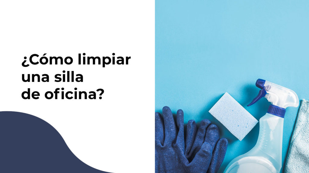 cómo limpiar una silla de oficina