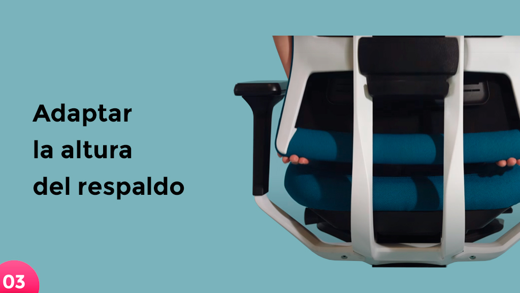 como ajustar silla oficina