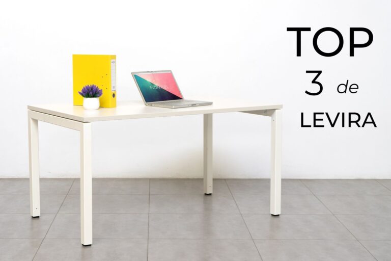 Las tres mejores mesas de oficina de Levira - Reacondicionadas