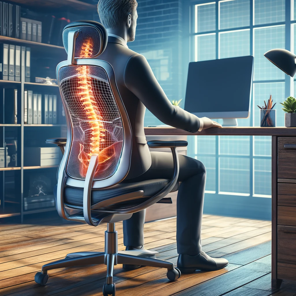 ¿Dolor de espalda? Un sillón ergonómico reclinable puede ayudarte.​