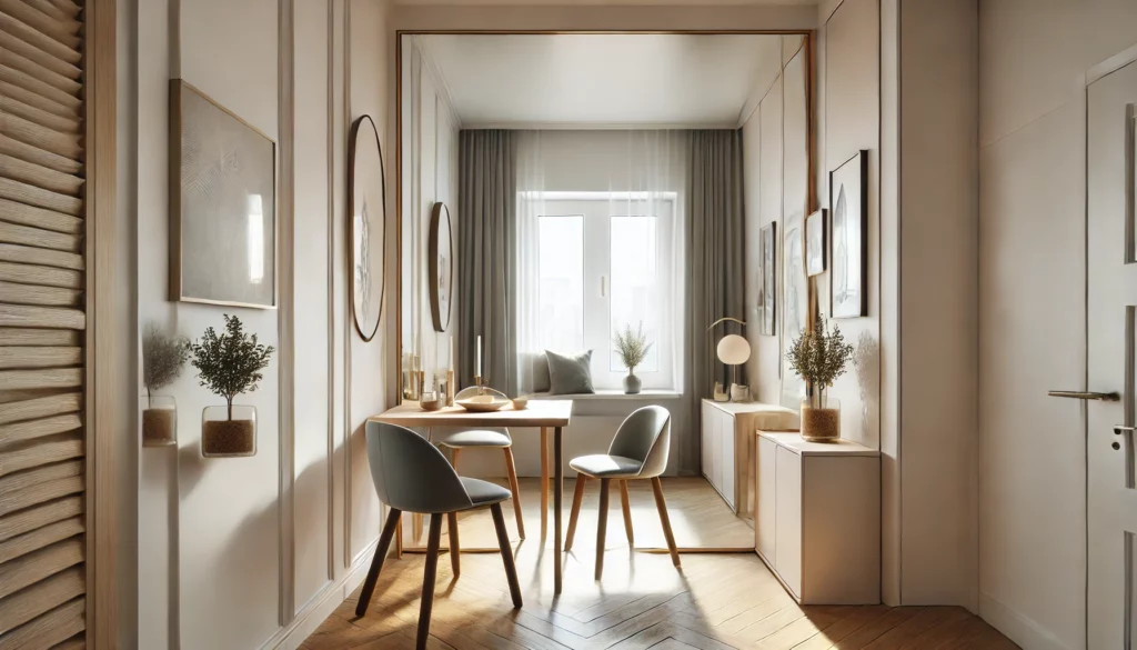 Cómo decorar un comedor pequeño para hacerlo más amplio