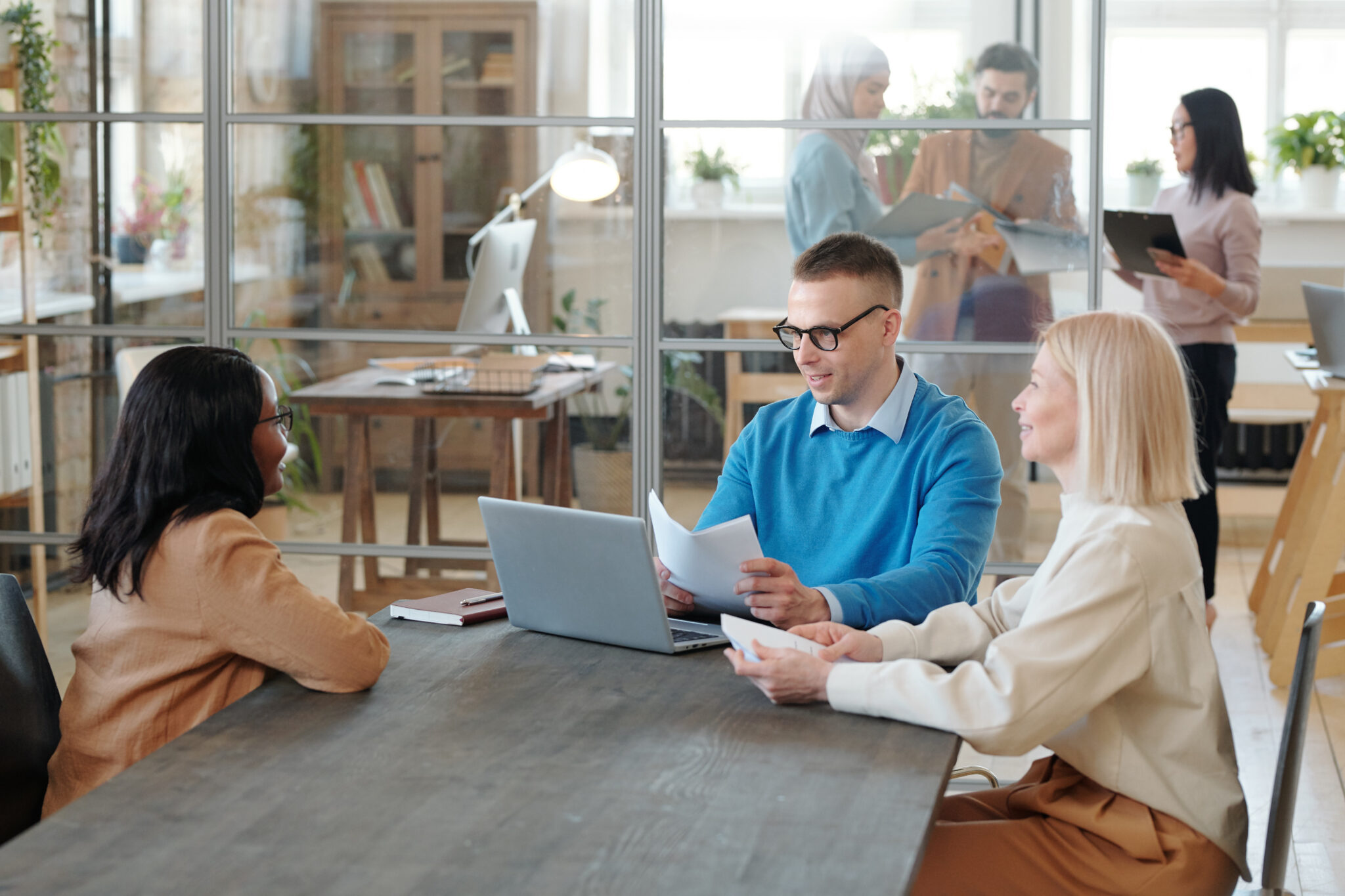 Cómo sentarse en una entrevista de trabajo