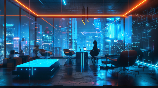 Cómo incorporar muebles de oficina inteligentes con carga inalámbrica y conectividad