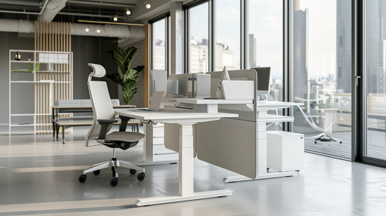 Cómo incorporar muebles de oficina inteligentes con carga inalámbrica y conectividad