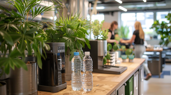 Cómo crear una oficina libre de plásticos