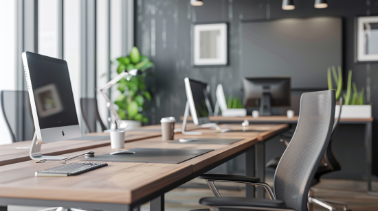 Cómo incorporar muebles de oficina inteligentes con carga inalámbrica y conectividad