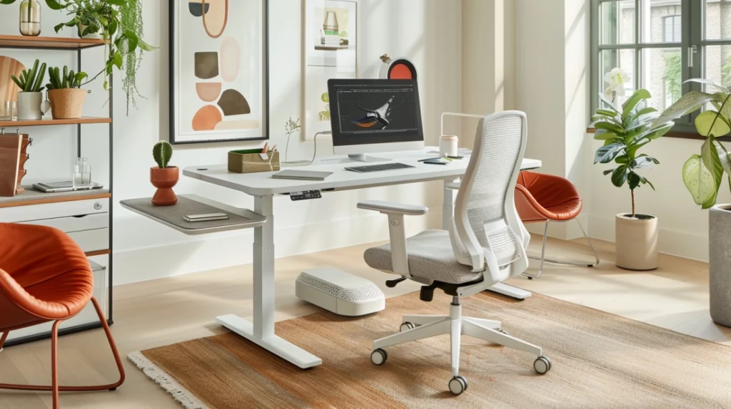 Cómo incorporar muebles de oficina inteligentes con carga inalámbrica y conectividad