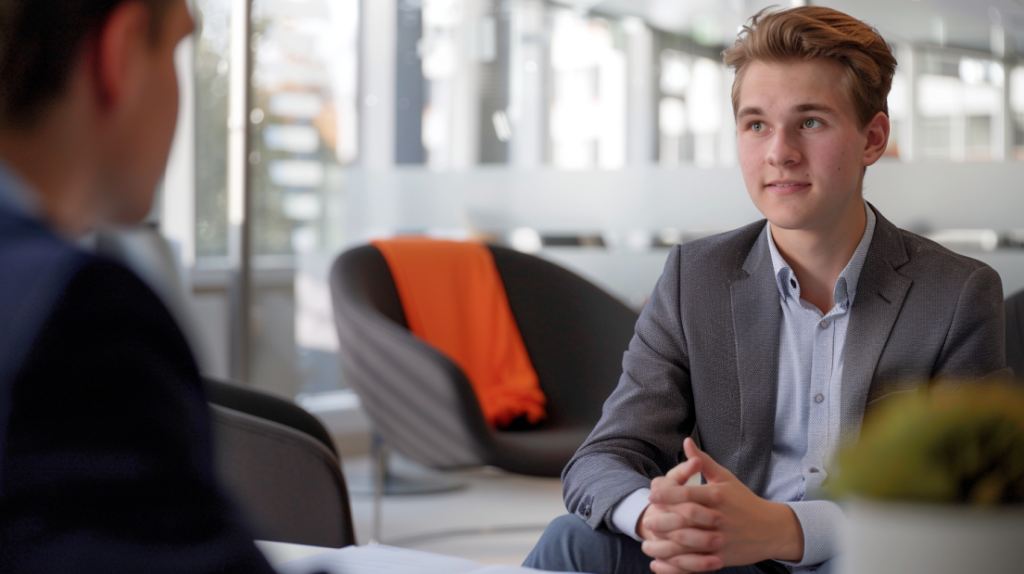 Cómo sentarse en una entrevista de trabajo