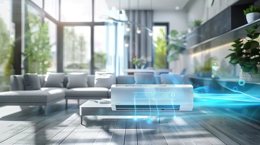 El aire acondicionado hace mal olor.