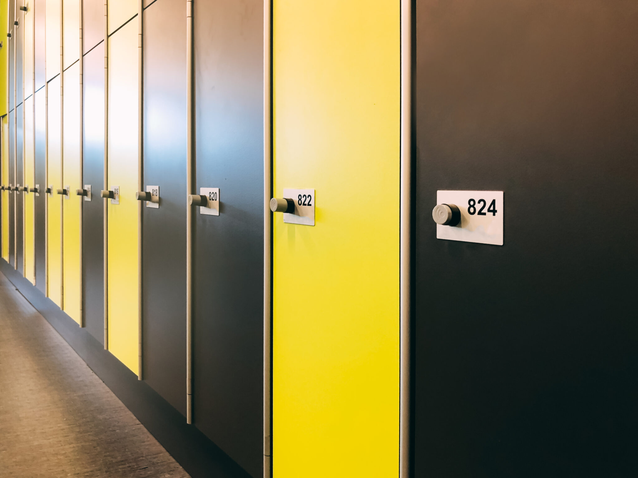 Tipos de cerraduras para taquillas