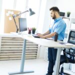 Beneficios de mesas de oficina altas