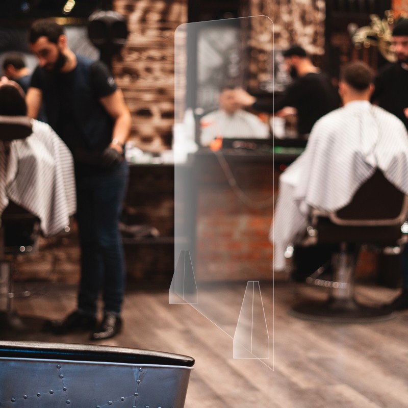 Mampara de metacrilato Aura para Centros de Manicura