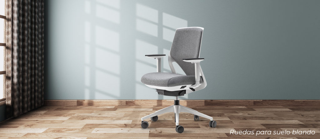 ruedas silla de oficina suelos blandos
