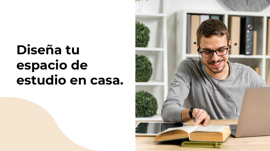 Diseño de un espacio de estudio en casa
