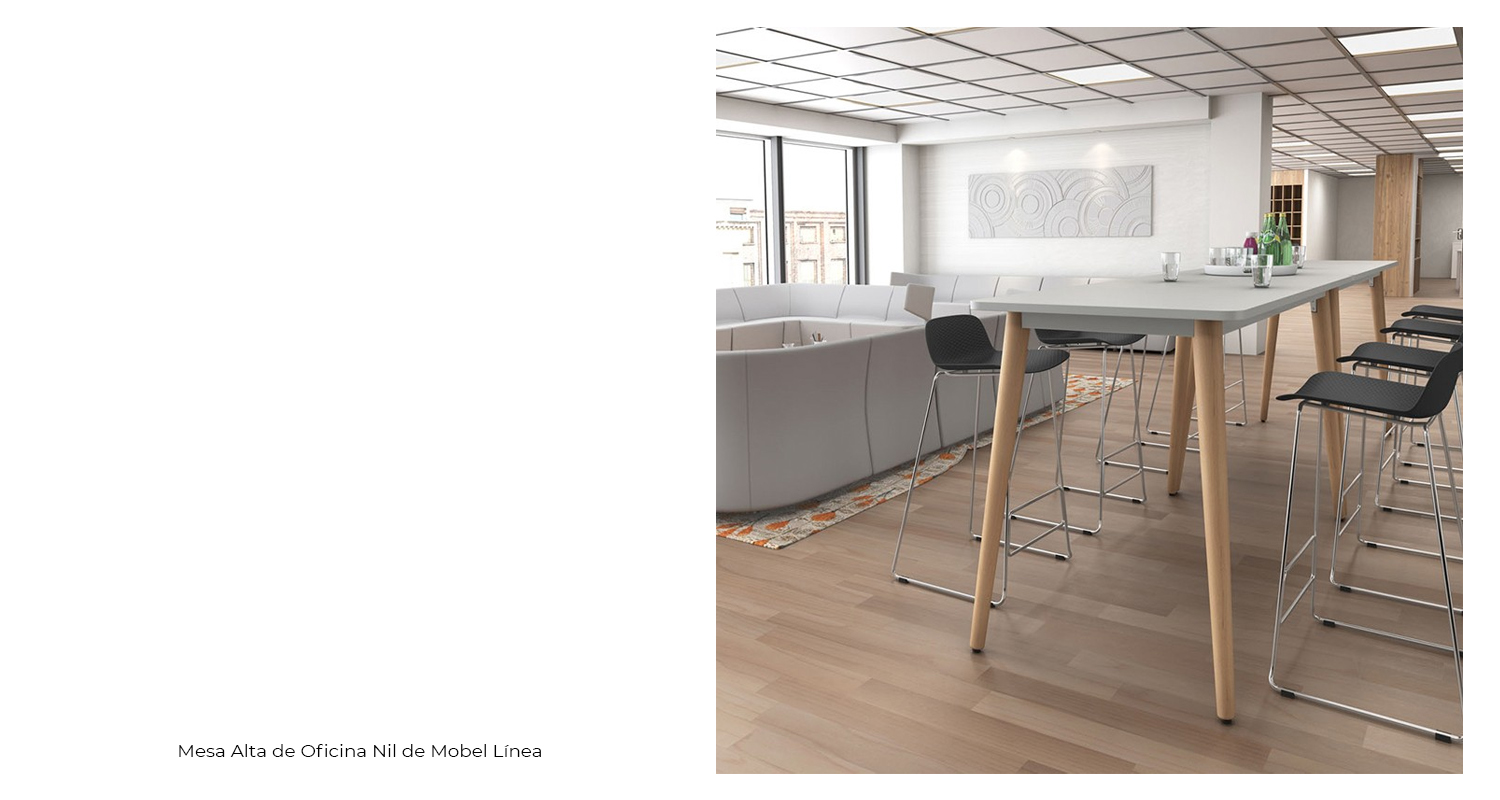 mesas altas para office y comedores